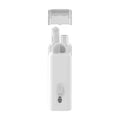 Keyboard Cleaning Kit 7-in-1 Laptops Cleaner with Keycap Puller, Multifunctional Keyboard Brush Cleaning Set for Airpods Phone Zpaxo WHITE