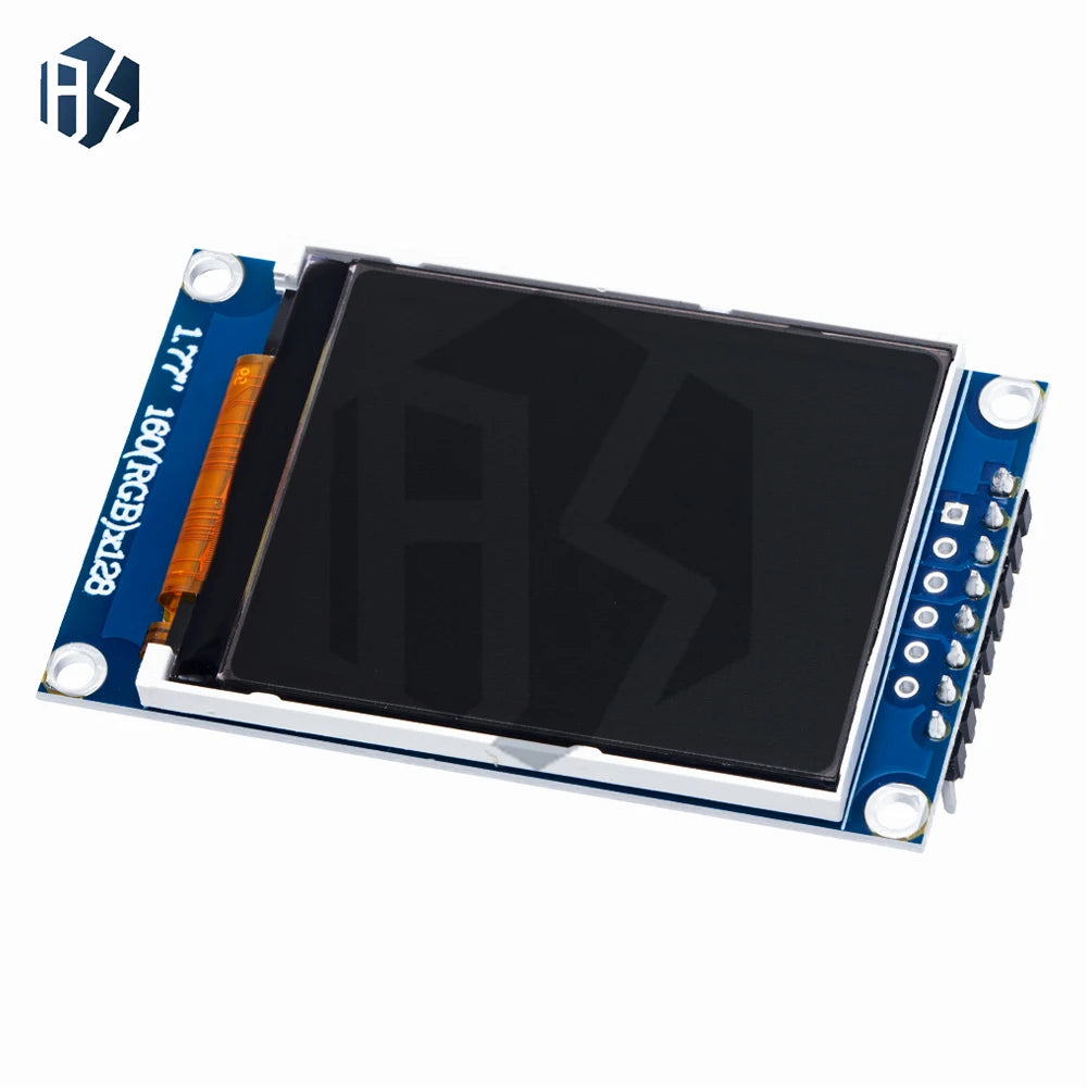1 77-inch ST7735S TFT LCD Display Module 128x160 Resolution SPI Zpaxo