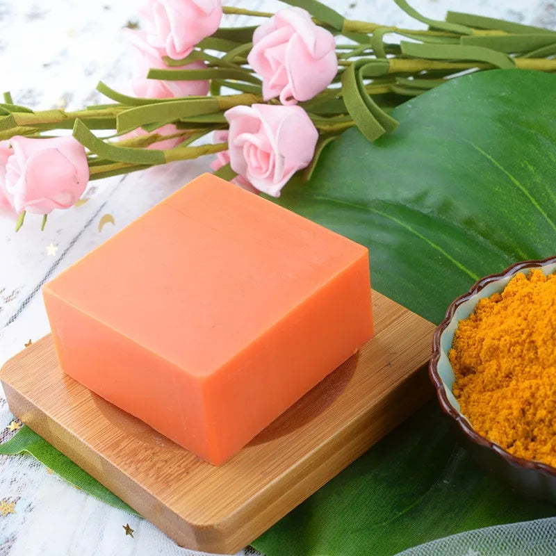 100g Natural Turmeric Handmade Soap – Deep Cleanse & Moisturise Natural Bar Soap Zpaxo