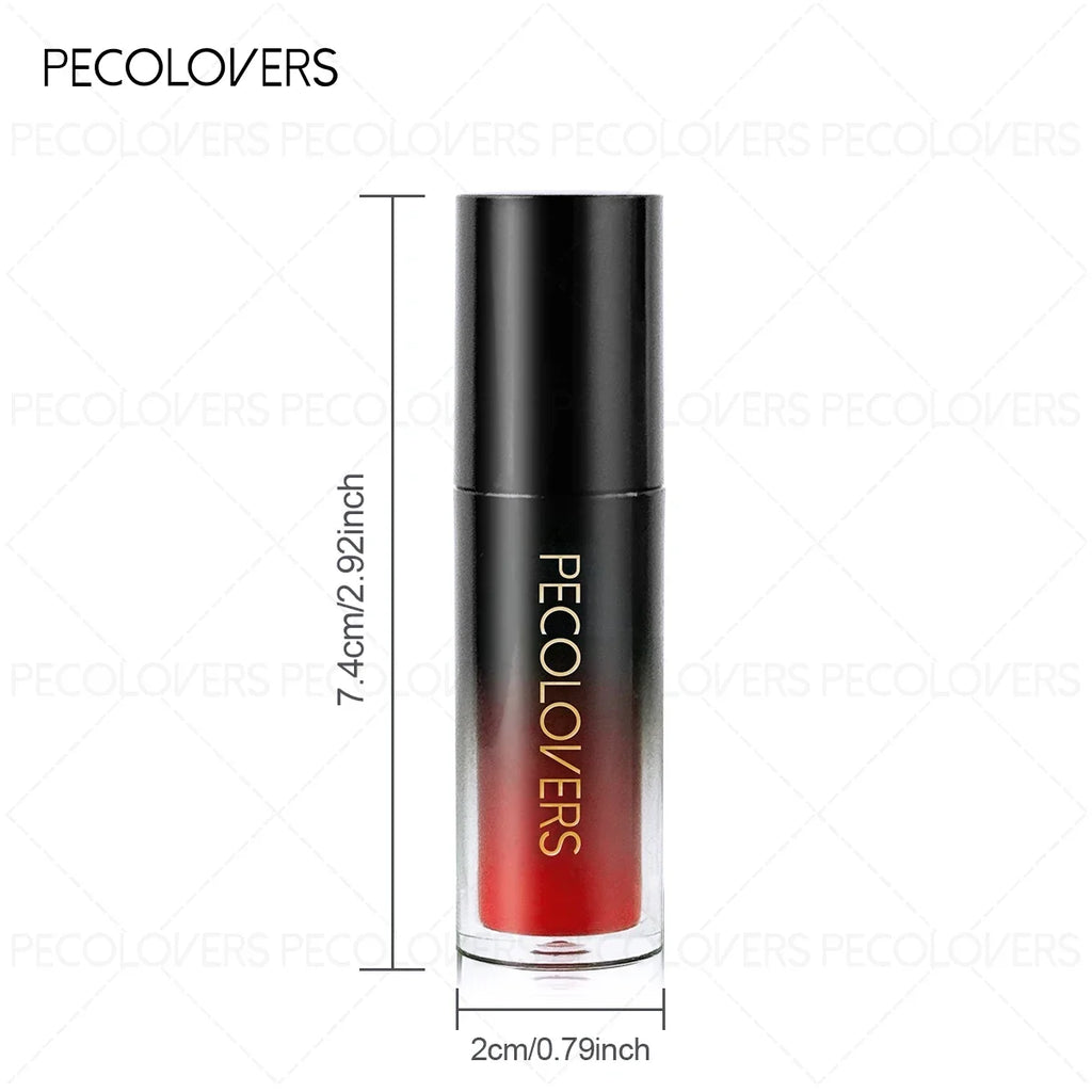 1PC Non-Stick Long Lasting Lip Glaze & Lip Mud , Highly Saturated Matte Liquid Lipsticks ,Makeup Lip Gloss,Valentine's Day Gift Zpaxo