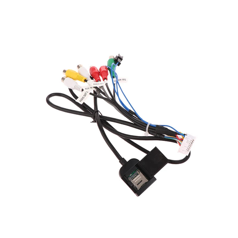 20 Pin RCA Audio Cable Subwoofer Output CVBS Video Aux Amp Control