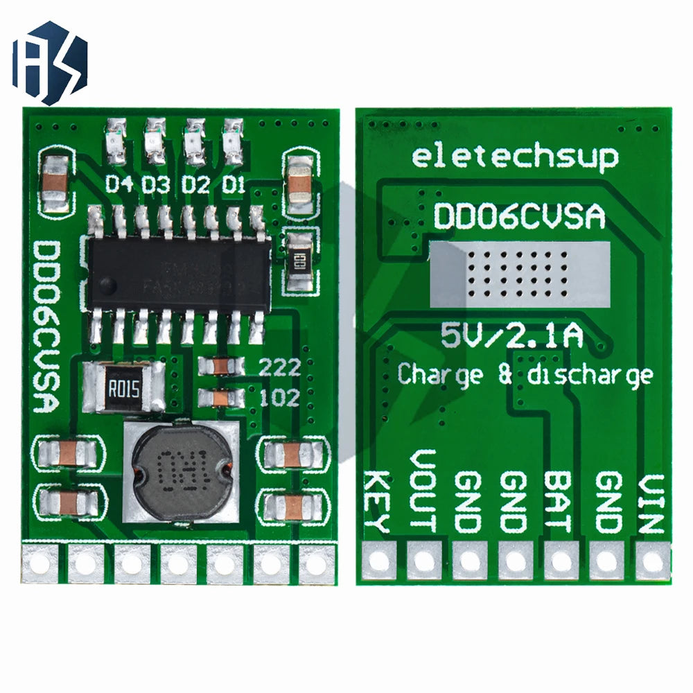 5V 2 1A Li-ion Power Management Module 4 2V Charging Discharge Boost Zpaxo