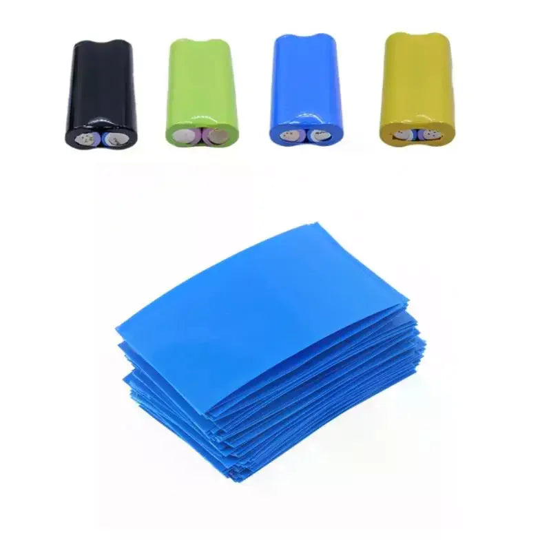 Self-adhesive Insulator Flat PVC Heat Shrink Tubing Battery Wrap Zpaxo