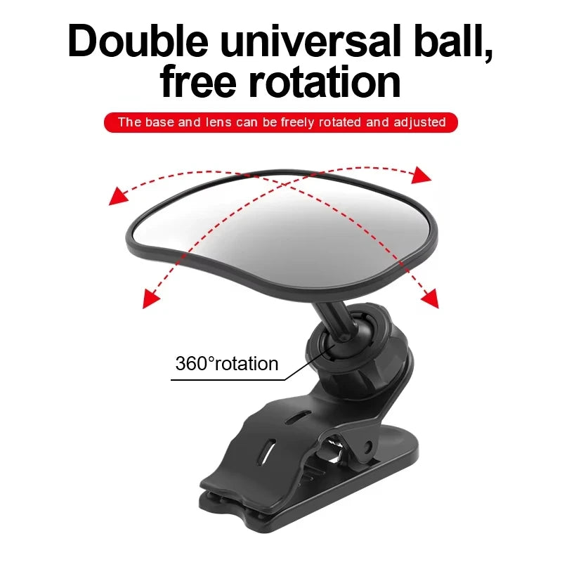 Car Rearview Mirror Wide View Safety Windshield Infant Seats Clear