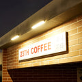 Solar Billboard Lights， Led White/Warm Wall Garden Lamp ，Waterproof IP65 ，for Address Sign Lights Open House Signs Solar Light Zpaxo Black-4000K China Mainland