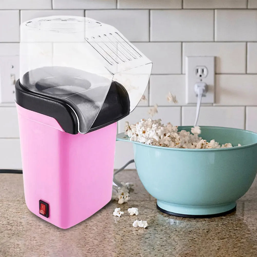 1200W Hot Air Popcorn Popper High Popping Rate Electric Hot Air Popcorn Maker for Home Family Party Kids Zpaxo