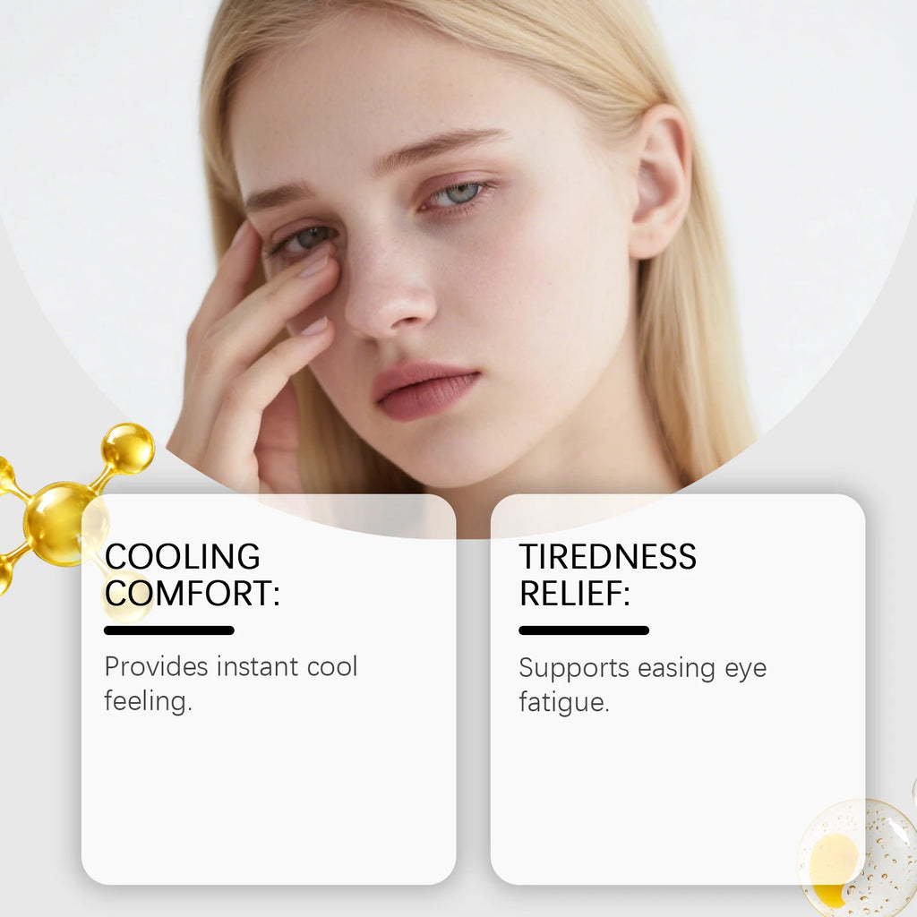 Hoygi Cooling Eye Patches – Dark Circles & Puffy Eyes Gel Mask Under Eye Gel Patches Zpaxo