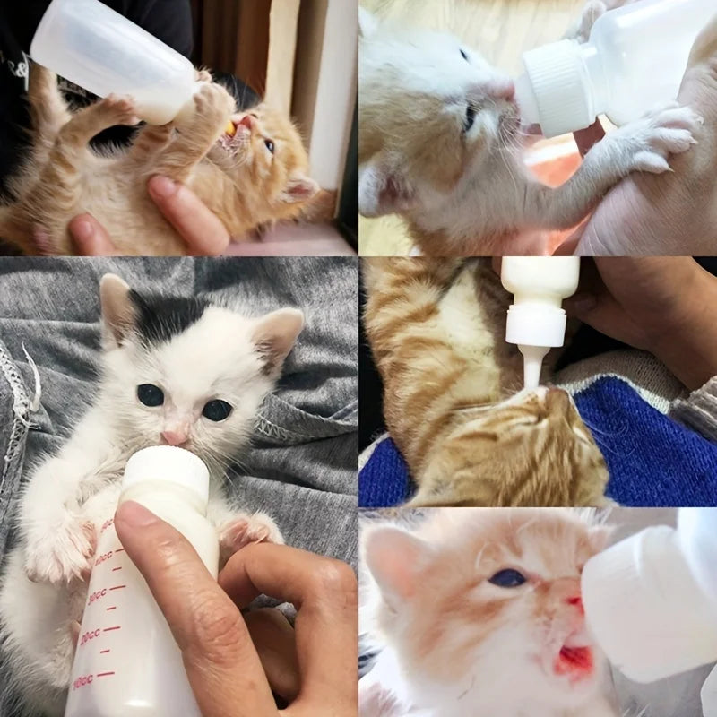 Small Pet Nurser Bottle Newborn Animals Nursing Feeding Easy Carry