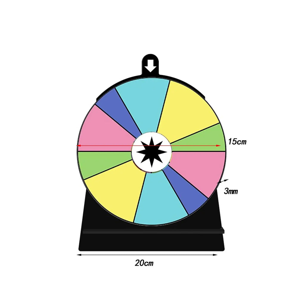 Editable Fortune Spin Wheel – Roulette Prize & Drinking Game Fortune Spin Wheel Zpaxo