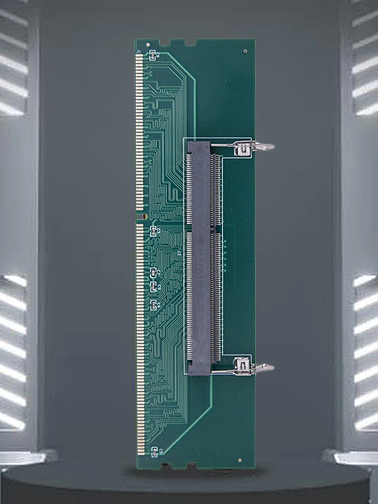 Laptop Desktop Memory Adapter Card DDR3 DDR4 DDR5 SO-DIMM DIMM Zpaxo