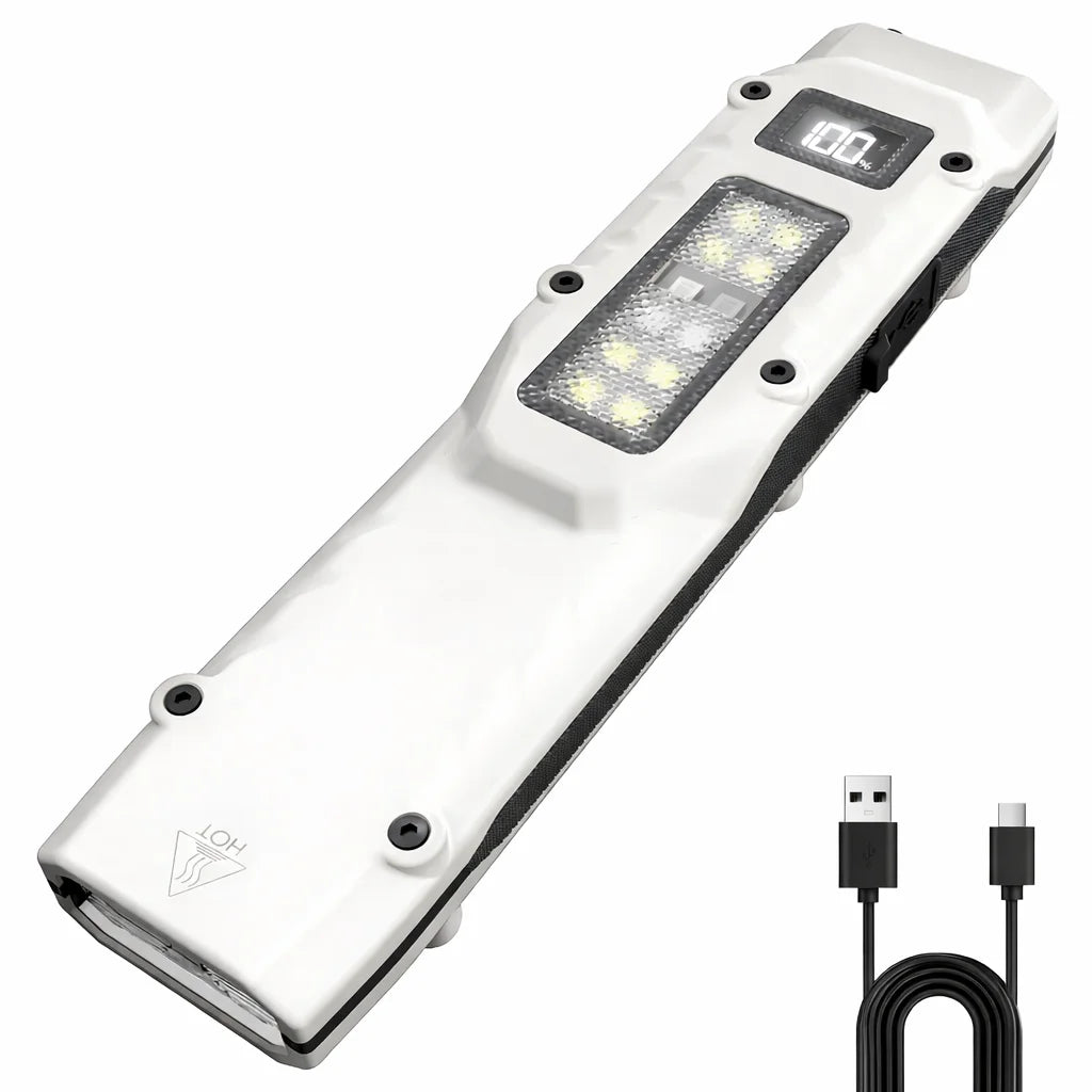 ESMARTER 8-Mode EDC Tactical Flashlight – 1600 Lumen Rechargeable
