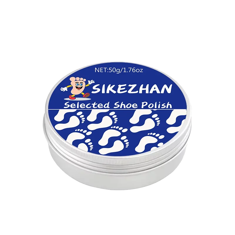 Neutral Leather Shoe Polish Cleaner and Conditioner Cream for Leather Shoes Bags Shine Moisturizing Nourish Anti‑Cracking Care Zpaxo 50g