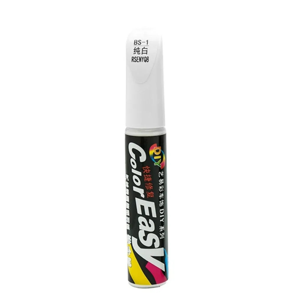 Waterproof Paint Car Scratch Repair Pen Mending Coating Easy Use Car Paint Pen Styling Paint One Repair Auto Paint Pen Zpaxo White
