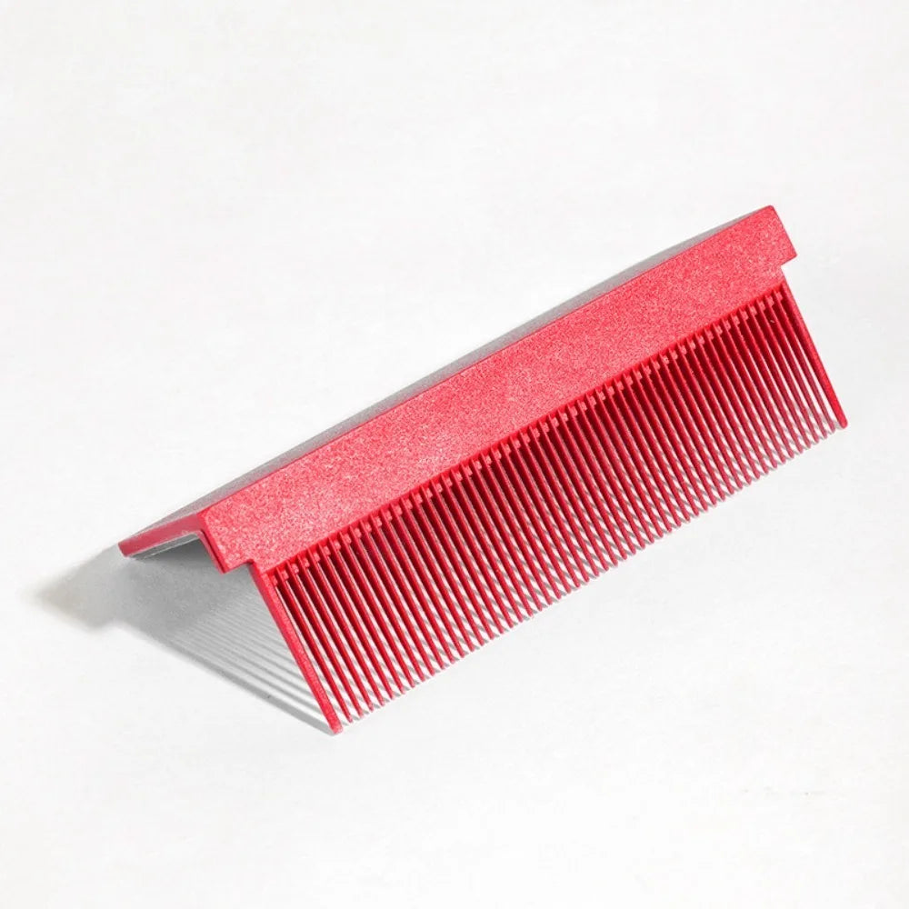 Clip Hair Flat Iron Comb Styling Professional Straight Lightweight Zpaxo Red