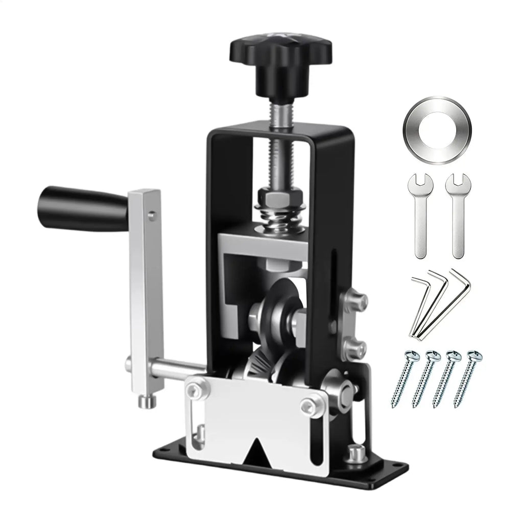 Wire Stripping Machine Manual Adjustable Hand Crank Tool Electrical