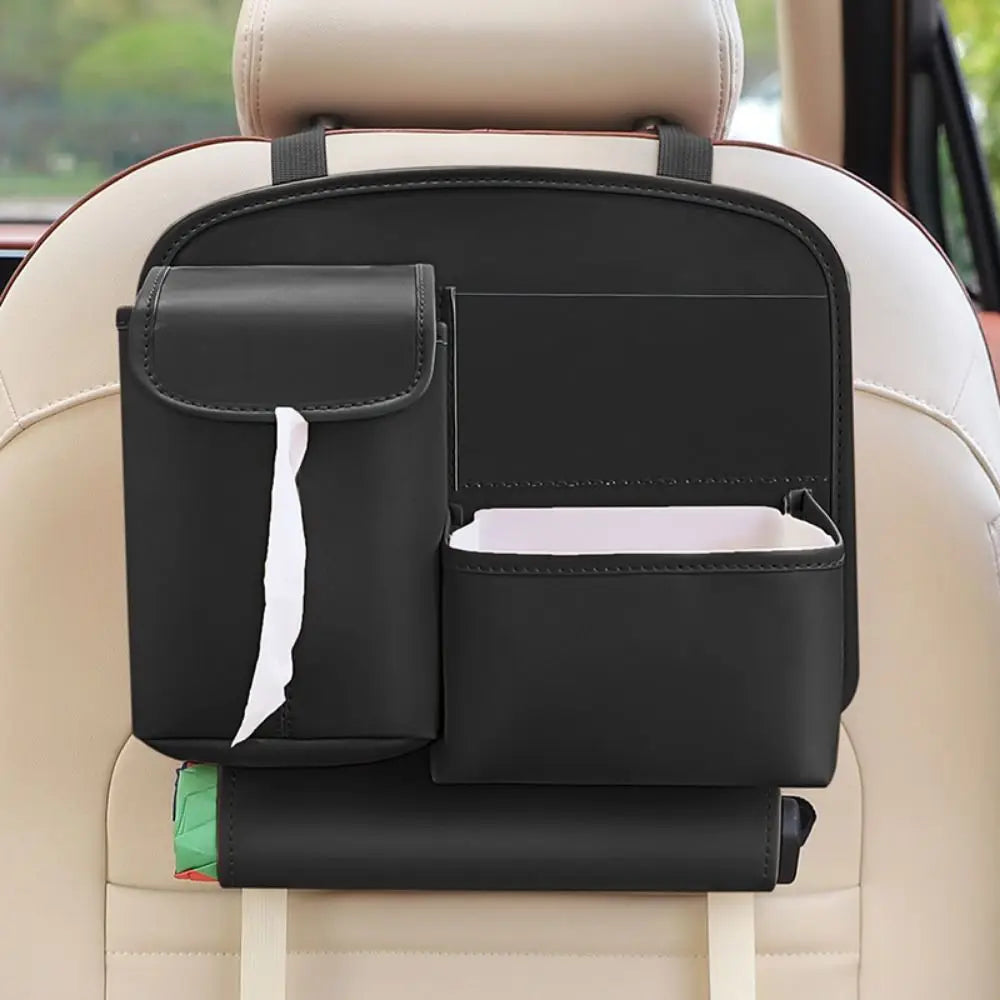 Multi functional Car Storage Bag Waterproof Multi pocket Hanging Storage Bag Car Interior Cartoon Seat Back Organizer Zpaxo