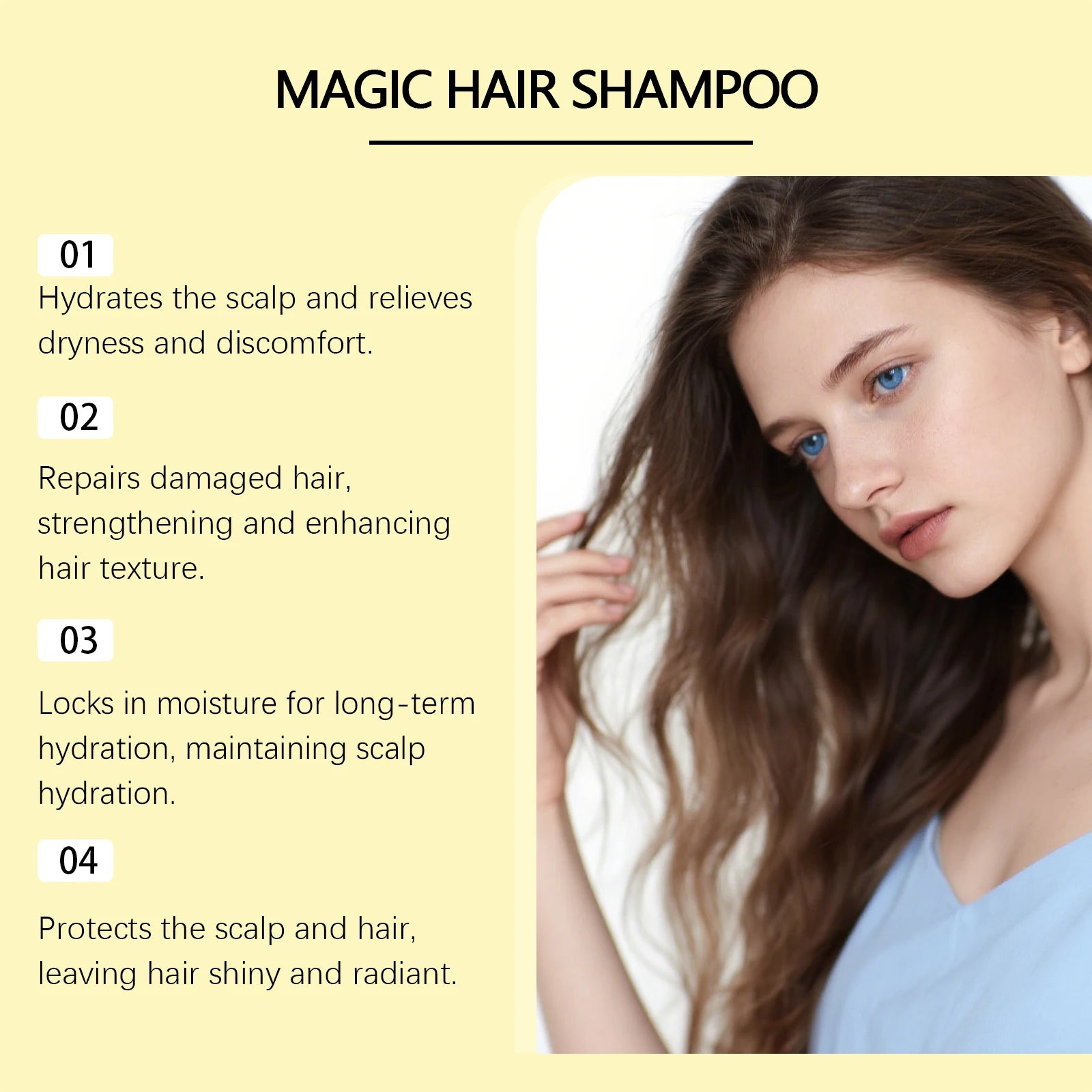 GleamXi Moisturizing and Radiant Shampoo - Refreshing and Hydrating Gentle Daily Cleansing Smooth and Voluminous Hair Care Zpaxo