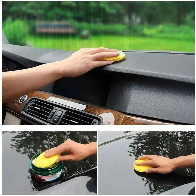 Foam Car Wax Applicator Pads – 5/10-Pack Polishing Sponges
