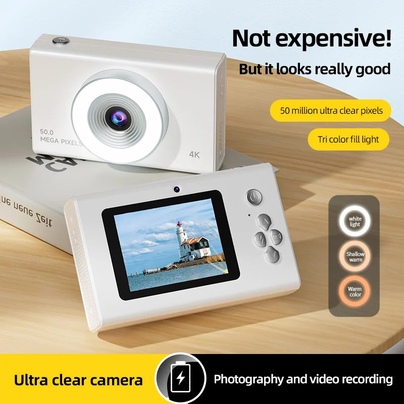 Digital Camera 4K High-definition 50 Million Pixels Autofocus