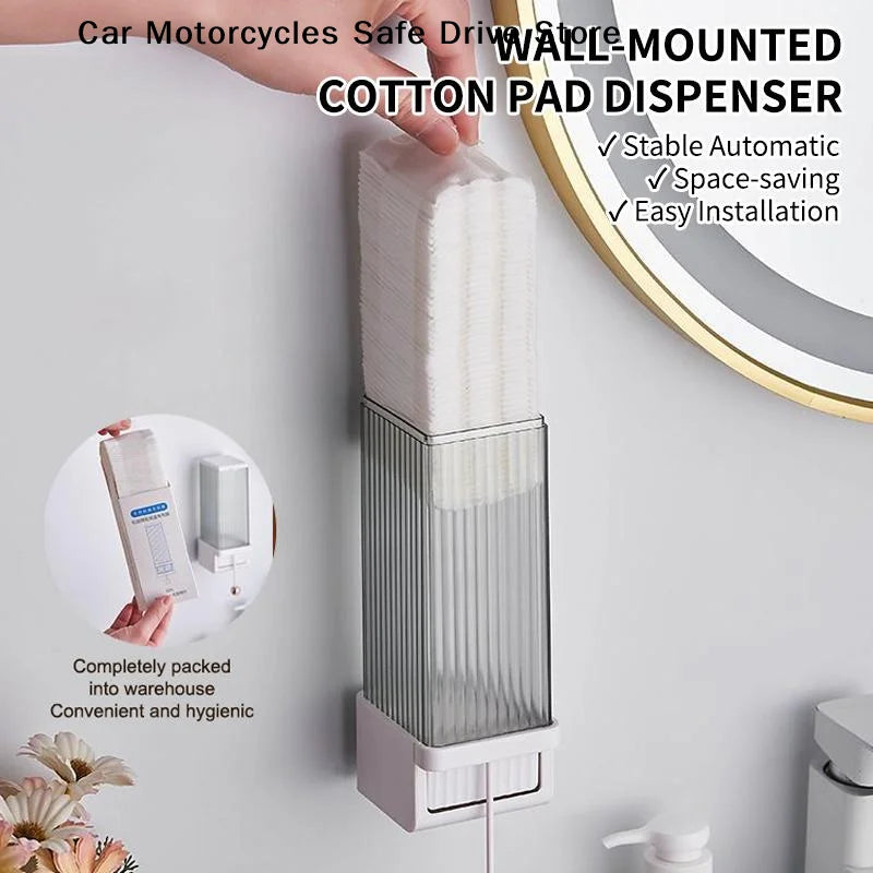 Automatic Cosmetic Cotton Box Easy Installation Dustproof Makeup