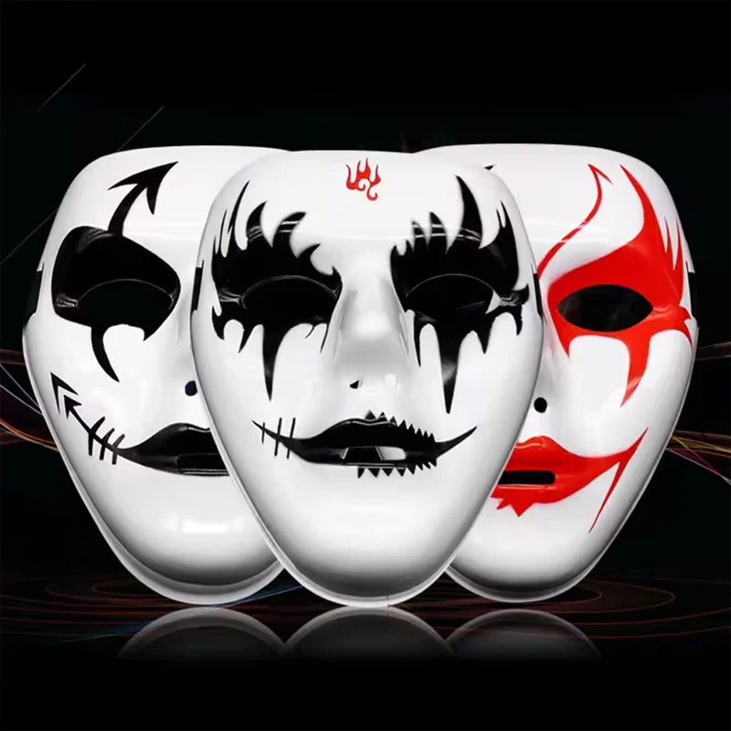 2024 Halloween Mask Cool Spooky Party Ghost Cosplay Hip Hop Street