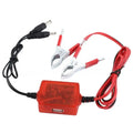 USB Battery Charger Adapter – Crocodile Clips 12-24V Multi-Port