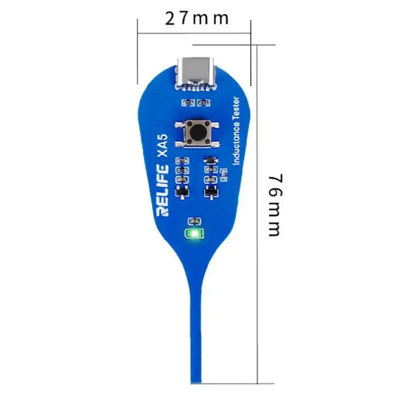 1/2PCS XA5 Motherboard Coil Tester Inductor Detector Tool For PC Repair Electromagnetic Induction Quick Fault Check Zpaxo