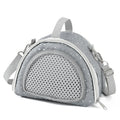 Hamster bag Squirrel bag Hedgehog bag Honey bag Flying Spur Totoro Four Seasons Outdoor Pet Diagonal Crossing bag Zpaxo Grey diagonal cross