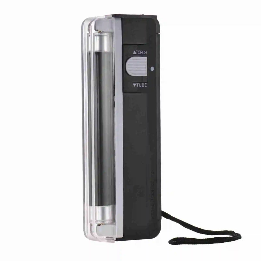2-in-1 Mini Money Detector with UV Light Flashlight Counterfeit Cash Currency Banknote Bill Checker Tester for USD EURO POUND Zpaxo