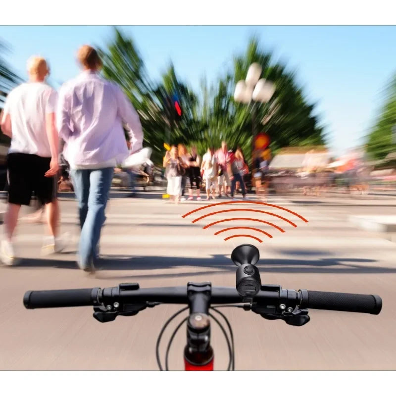 Bicycle Electric Horn Mountain Bike Compact and Portable Bell Children's Bike High Volume Horn Bike Bell Riding Accessories Zpaxo