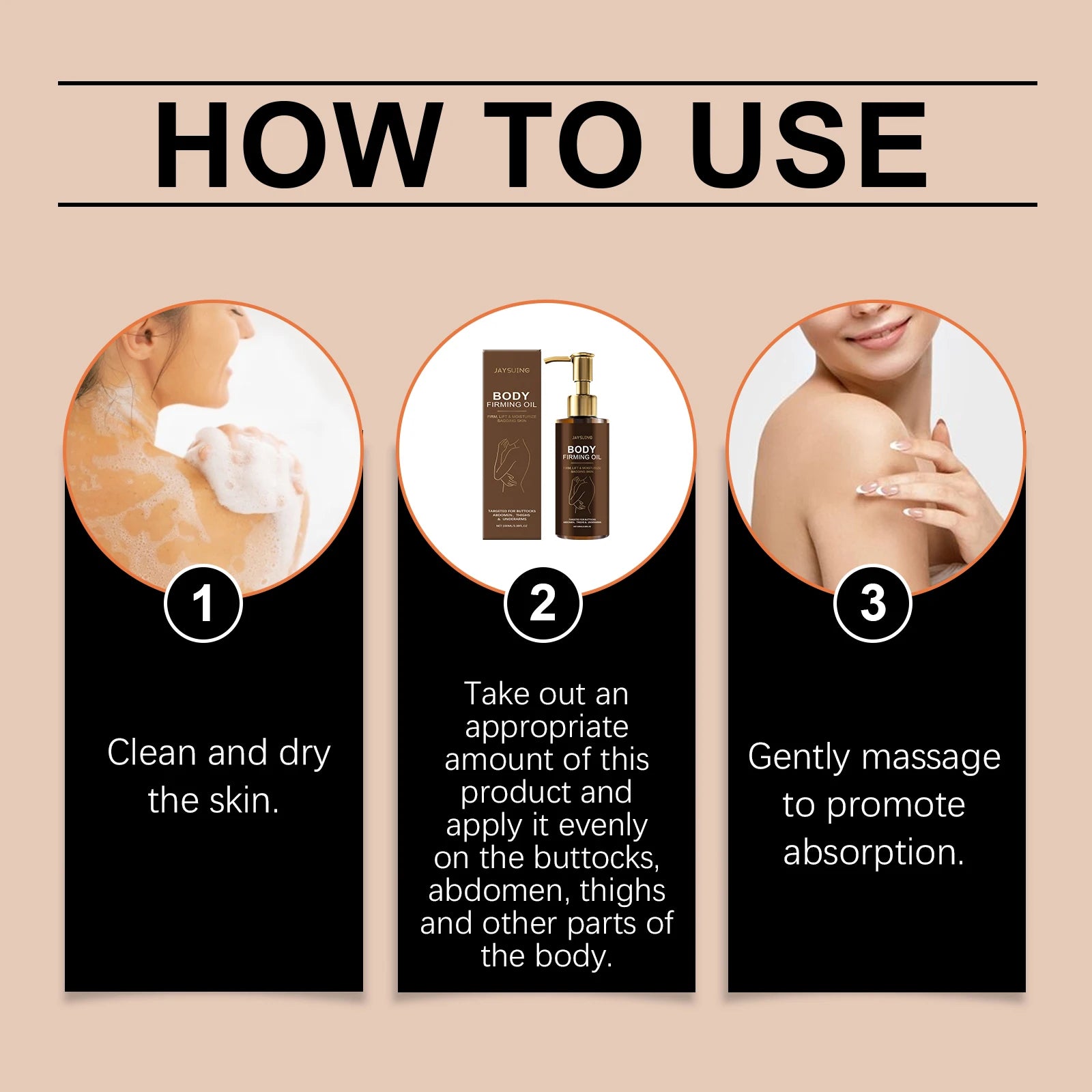 Moisturizing Anti Cellulite Firming Body Oil Sagging Skin Tightening Anti-Aging for Body Refreshing Hydrate Firming Body Oil Zpaxo