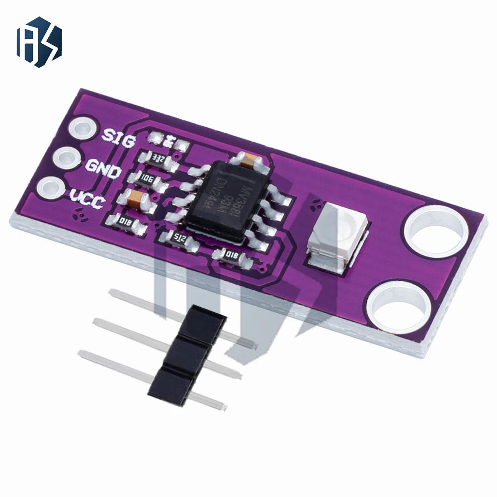 GUVA-S12SD UV Sensor Module 240-370nm Spectral Range I2C Digital Zpaxo
