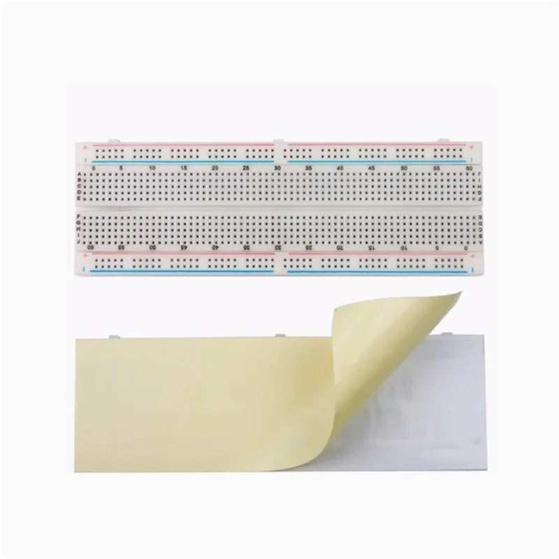MB-102 830 hole 165 × 55 × 10mm MB-102 high-quality breadboard circuit board experimental board universal board 830 holeMB-102 Zpaxo
