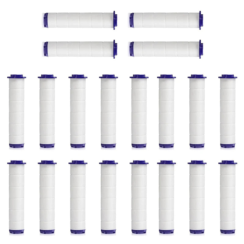 Shower Head PP-Cotton Filter Cartridge Remove Chlorine Fluoride Hard Zpaxo 20pcs