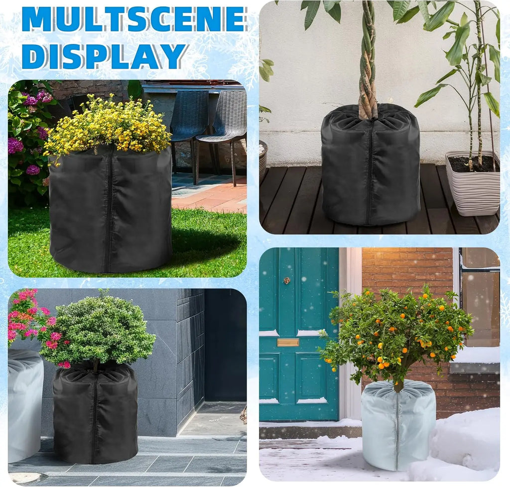 Plant Covers Frost Breathable Freeze Protection Winter Shrub Cover