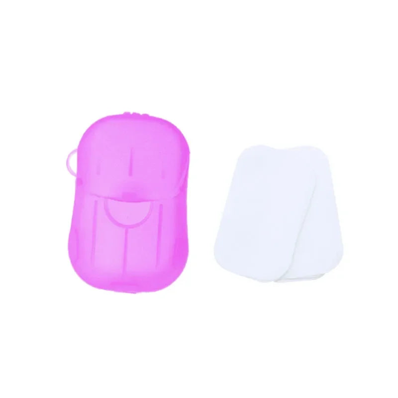Portable Disposable Soap Paper Sheets – 20pc Travel Pack