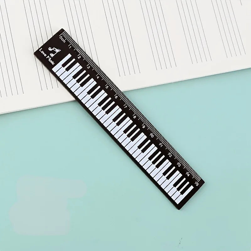1 Creative Music Ruler Piano Design Measuring Tool Bookmark Musicians
