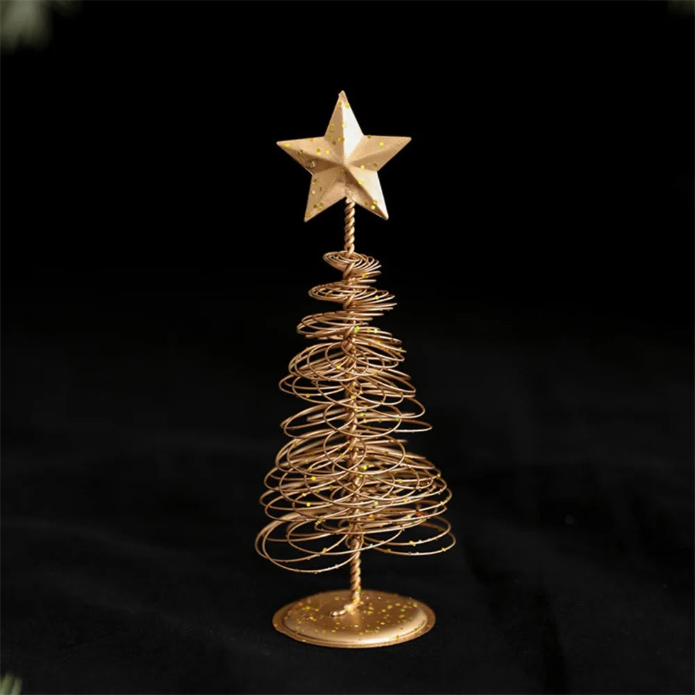 Iron Star Mini Christmas Tree Ornament – Nordic Gold Decor