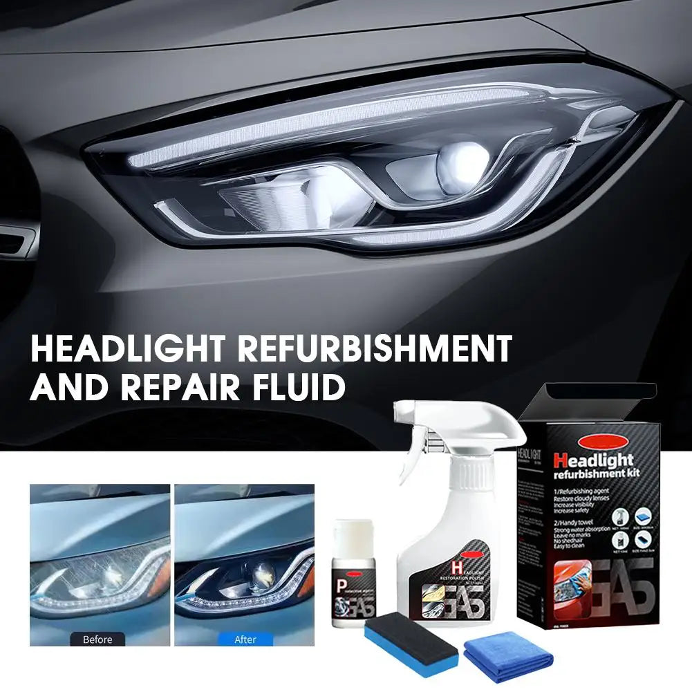 Car Headlight Restoration Kit – Scratch & Haze Remover Headlight Restoration Kit Zpaxo