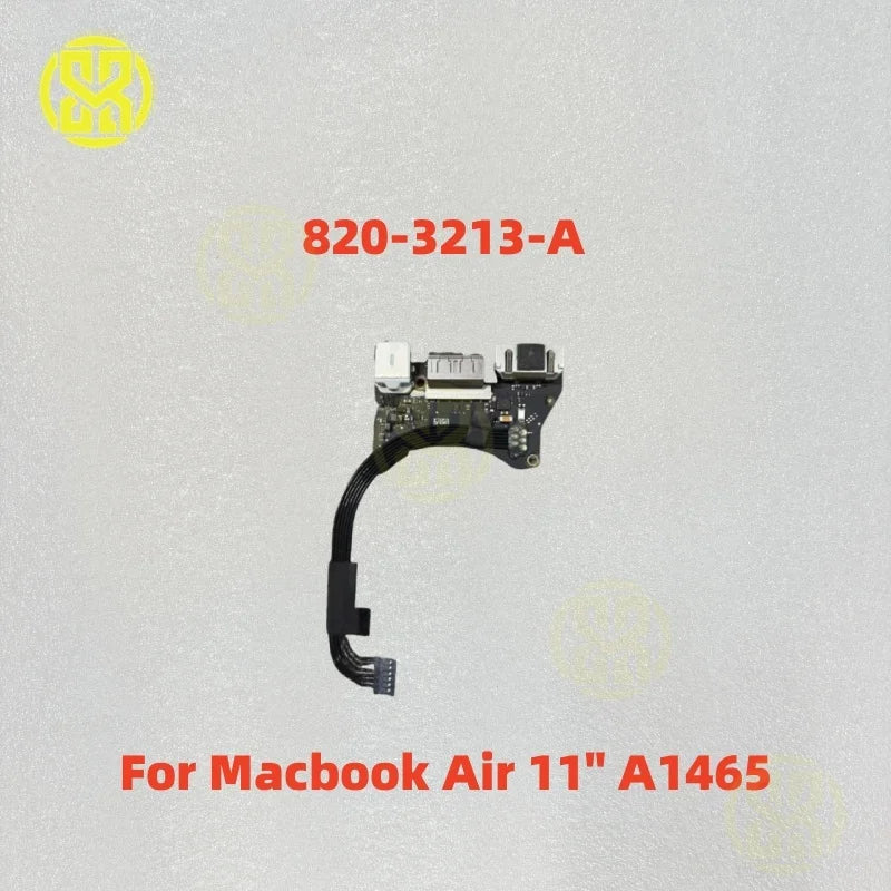 Macbook Air 11 A1465 Power DC Jack I O USB Audio Board 820-3213-A