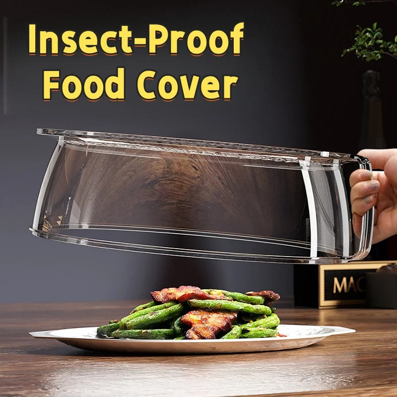 Microwave Splatter Cover, Unbreakable Foldable Dish Lid, Stackable Insect Proof for Kitchen Camping BBQ Zpaxo