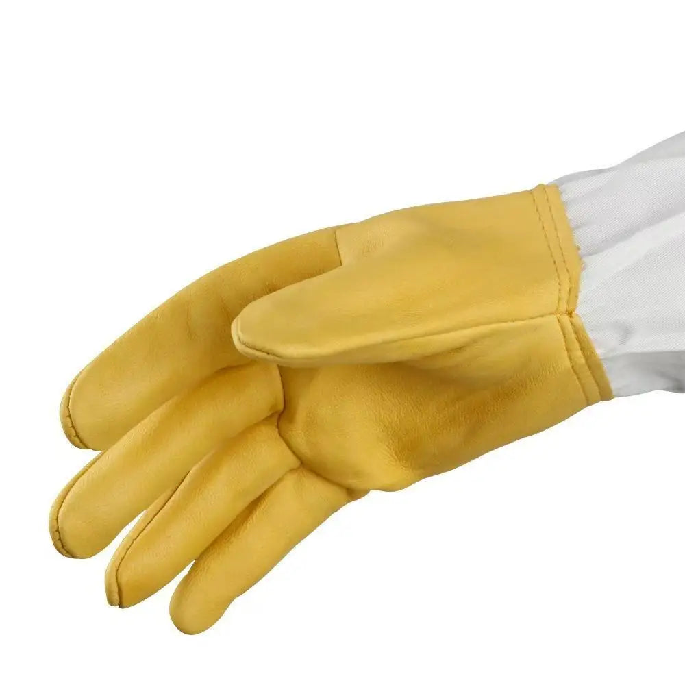 1Pair Soft Hand Straight Thumb Beekeeper Beekeeping Bee Keeping Zpaxo