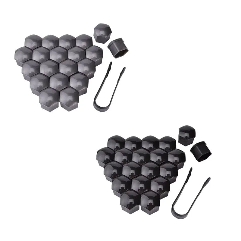 Car Wheel Nut Caps 17/19/21mm – Rust-Proof Bolt Covers 20–80pk
