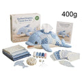 Quilted Sea Animal Tissue Box DIY Kit Handmade Decorative Handmade Tissue Box DIY Kit for Women Beginners Bathroom Office Home Zpaxo C China Mainland
