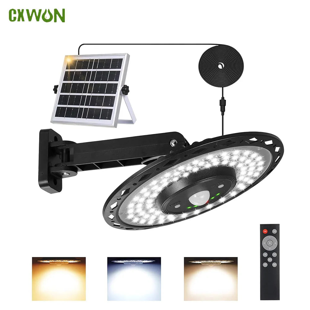 Solar Powered Indoor Lights Motion Sensor Shed Light Chandelier Zpaxo