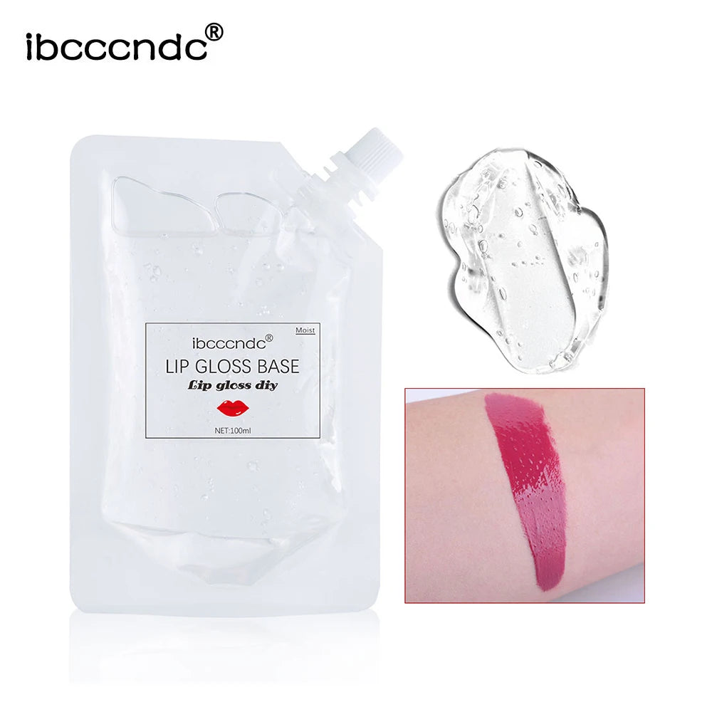 DIY Lipstick Raw Material Moisturizing Matte Transparent Clear Lip Gloss Base Gel Oil Non-stick Gel Lip Gloss Lipgloss Zpaxo
