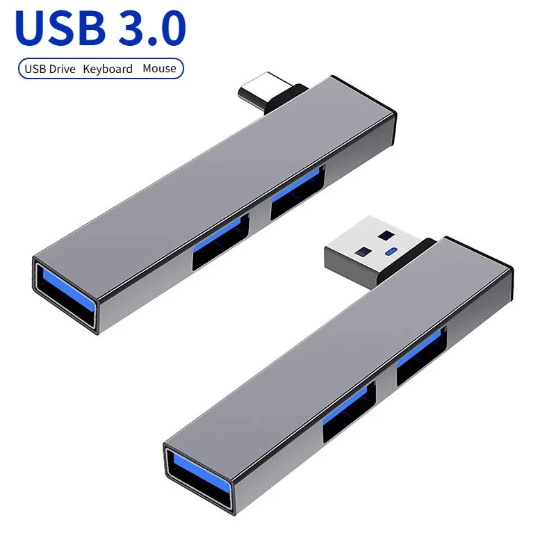 1 USB HUB OTG 3 0 Type-c Port Splitter Speed 5 0Gbps Adapter Macbook