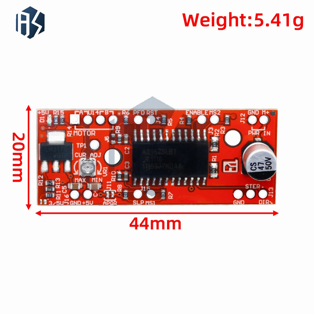 A3967SLBT Stepper Motor Drive Module Board DIY Laser Engraving Zpaxo