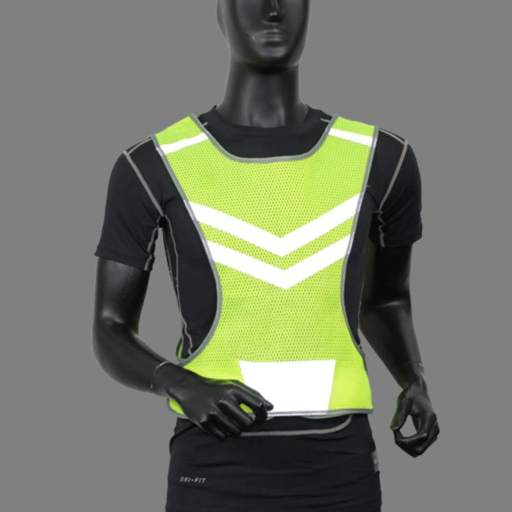 Storage Bag Reflective Vest Night Warning Lightweight Safety Jacket Zpaxo