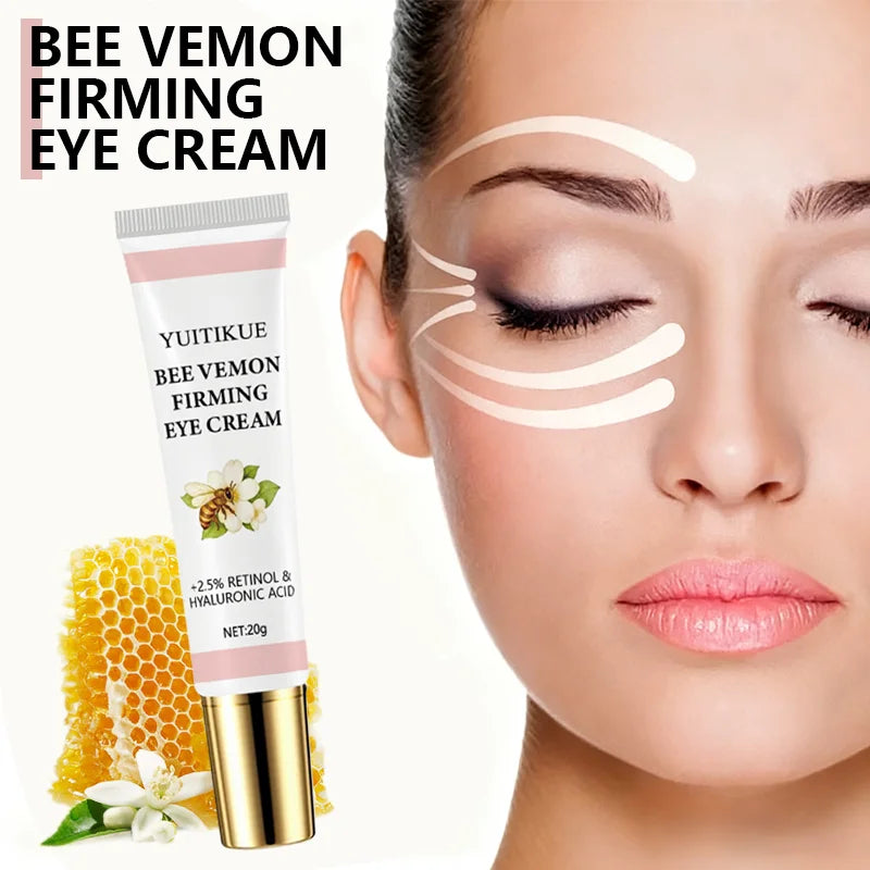 Bee Venom Firming Eye Cream with Retinol & Hyaluronic Acid Eye Cream Zpaxo